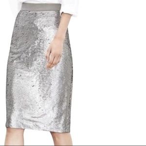 Banana Republic Sequin Skirt